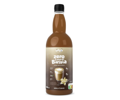 Zdrowa żywność LOCCO 0 kcal syrop Barista ze stewią o smaku Waniliowym